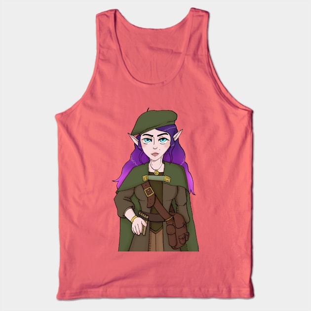 Tam Borine Tank Top by KYFriedDice